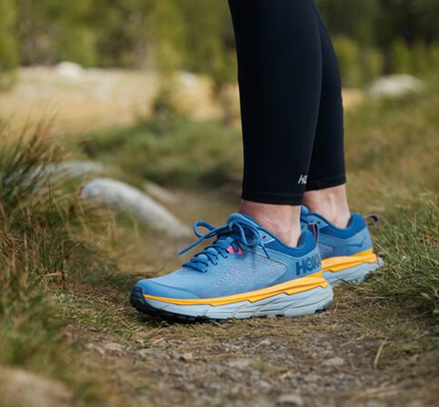 Hoka Australia One One Challenger ATR 6 - Womens Trail Shoes Blue - GSEOQ-7068